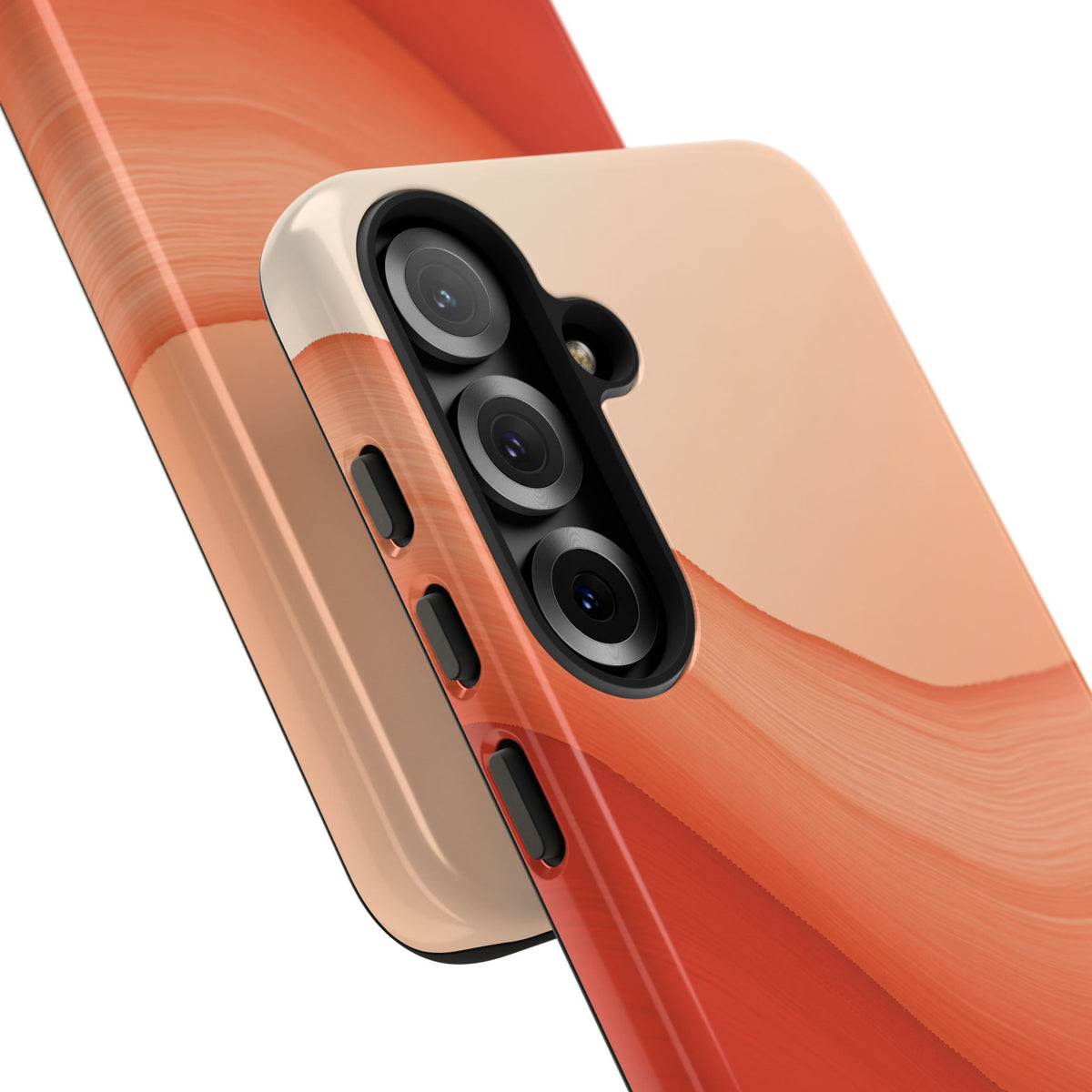 Terracotta Flow · Tough Phone Case for Samsung · Orange