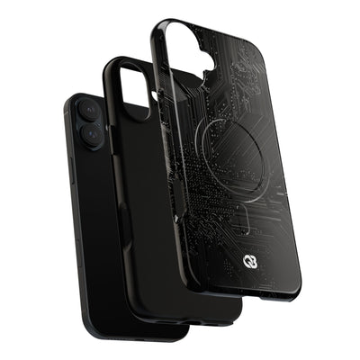 Obsidian Circuitry · Tough 2.0 Magnetic Phone Case for iPhone · Black