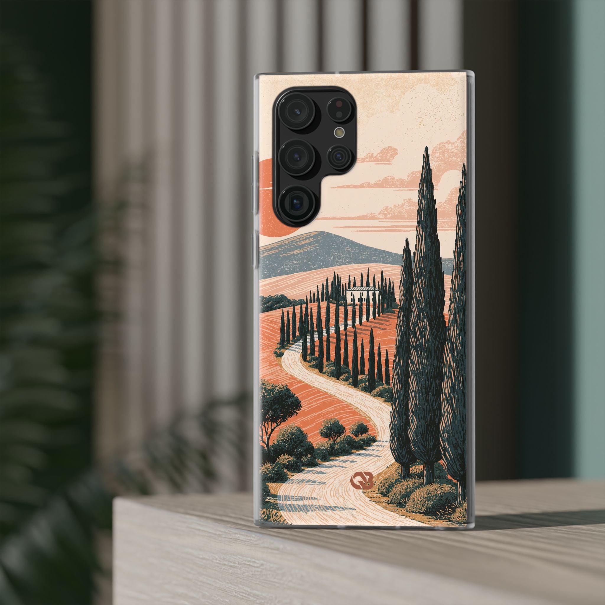 Orange Lite Phone Case for Samsung - Terracotta Ridge Trail
