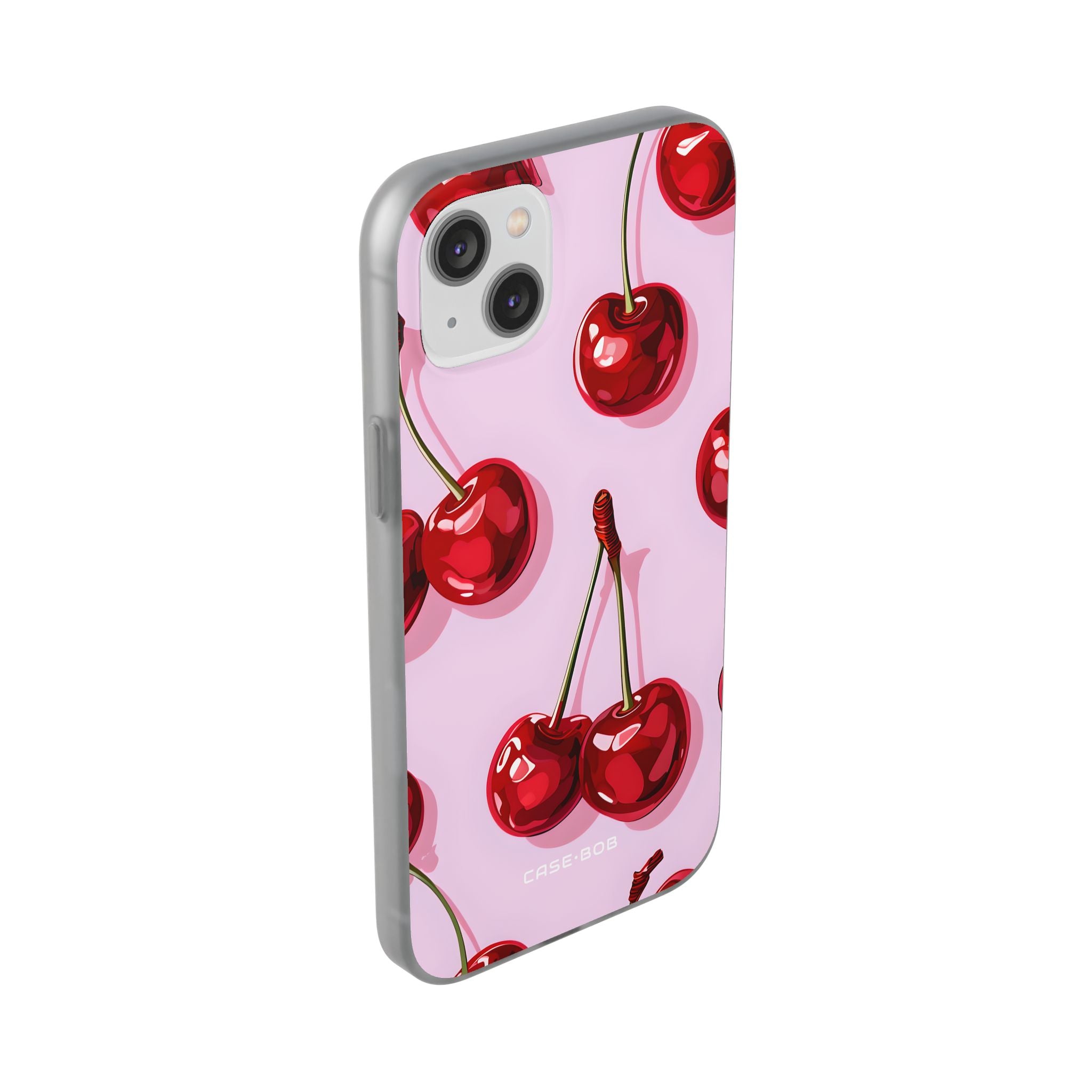 Glossy Cherry Burst iPhone 14 Plus Case - Soft - CASE•BOB