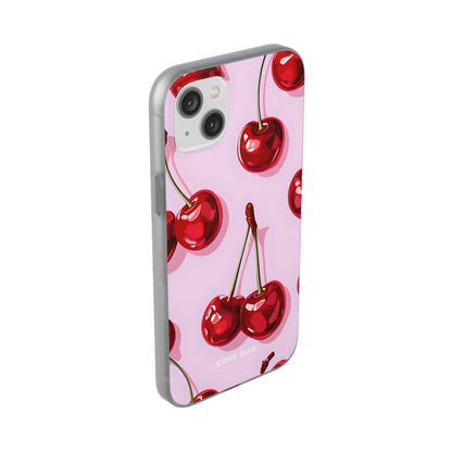 Glossy Cherry Burst iPhone 14 Plus Case - Soft - CASE•BOB