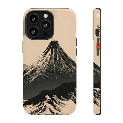 Fuji Summit · Tough Phone Case for iPhone · Beige