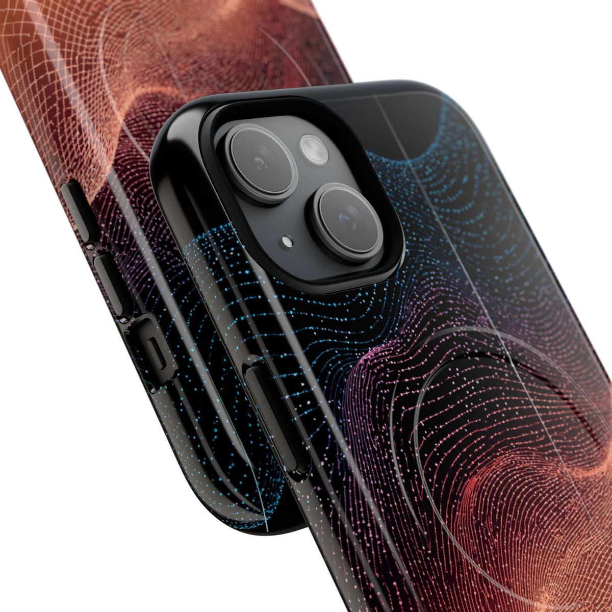 Spectral Elevation · Tough 2.0 Magnetic Phone Case for iPhone · Orange