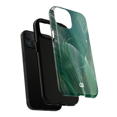 Translucent Fan Palm · Tough 2.0 Magnetic Phone Case for iPhone · Teal