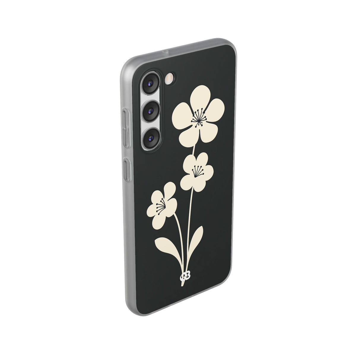 Nordic Blossom · Lite Phone Case for Samsung · Black
