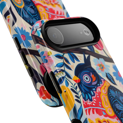 Owl Bloom iPhone 17 Air Case - Tough+ - CASE•BOB