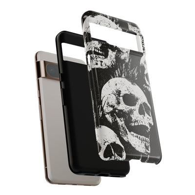 Punk Skull Riot · Tough Phone Case for Pixel ·  Black