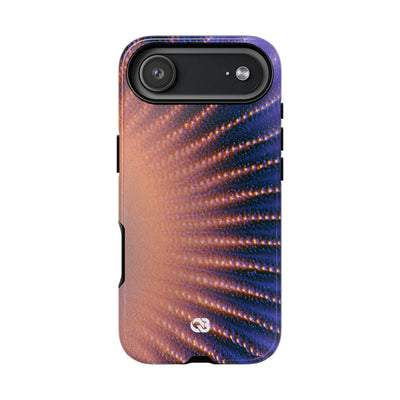 Luminous Aura Burst · Tough Phone Case for iPhone · Blue