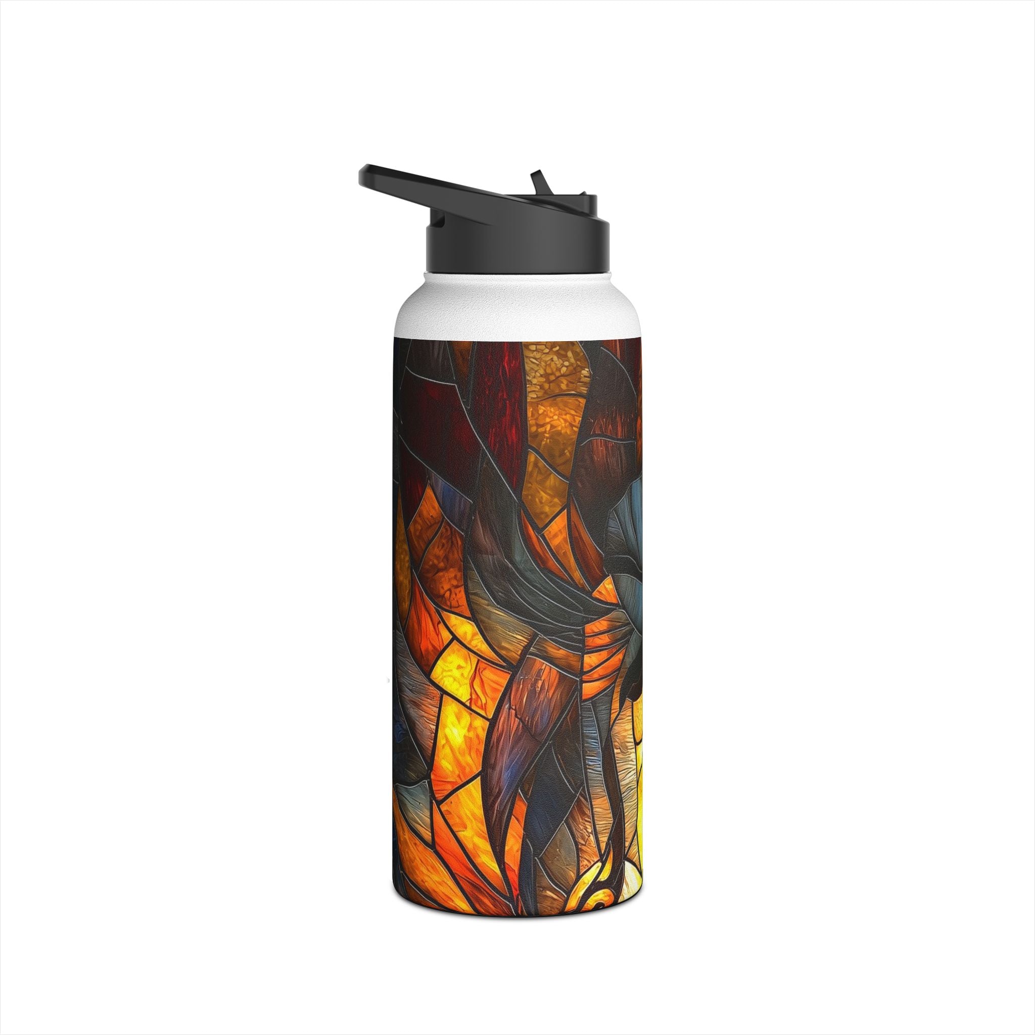 Flame Lion - Stainless Steel Water Bottle