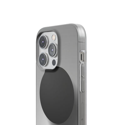 Grey Lite Phone Case for iPhone - Matte Onyx Sphere