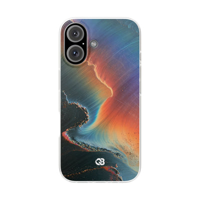 Prismatic Aura Shift · Lite Phone Case for iPhone ·  Blue