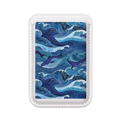 Dolphin Wave Dance Wallet – MagSafe Ready