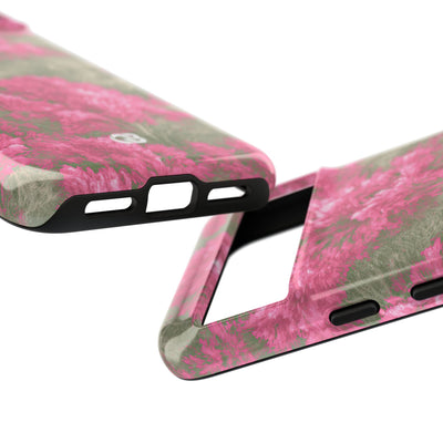 Digital Blossom · Tough Phone Case for Pixel ·  Pink