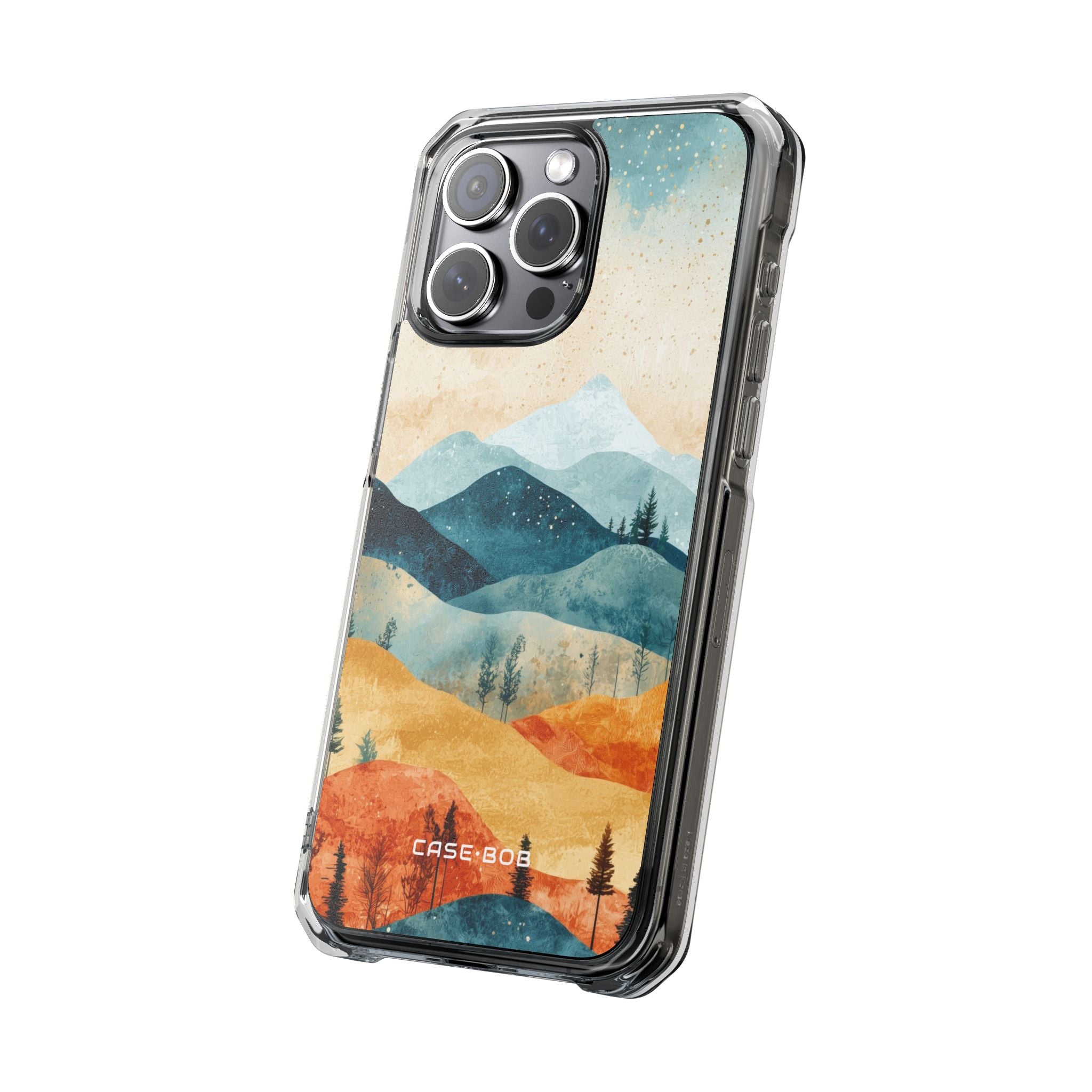 Moonlit Mountains iPhone 15 Pro Max Case - Impact