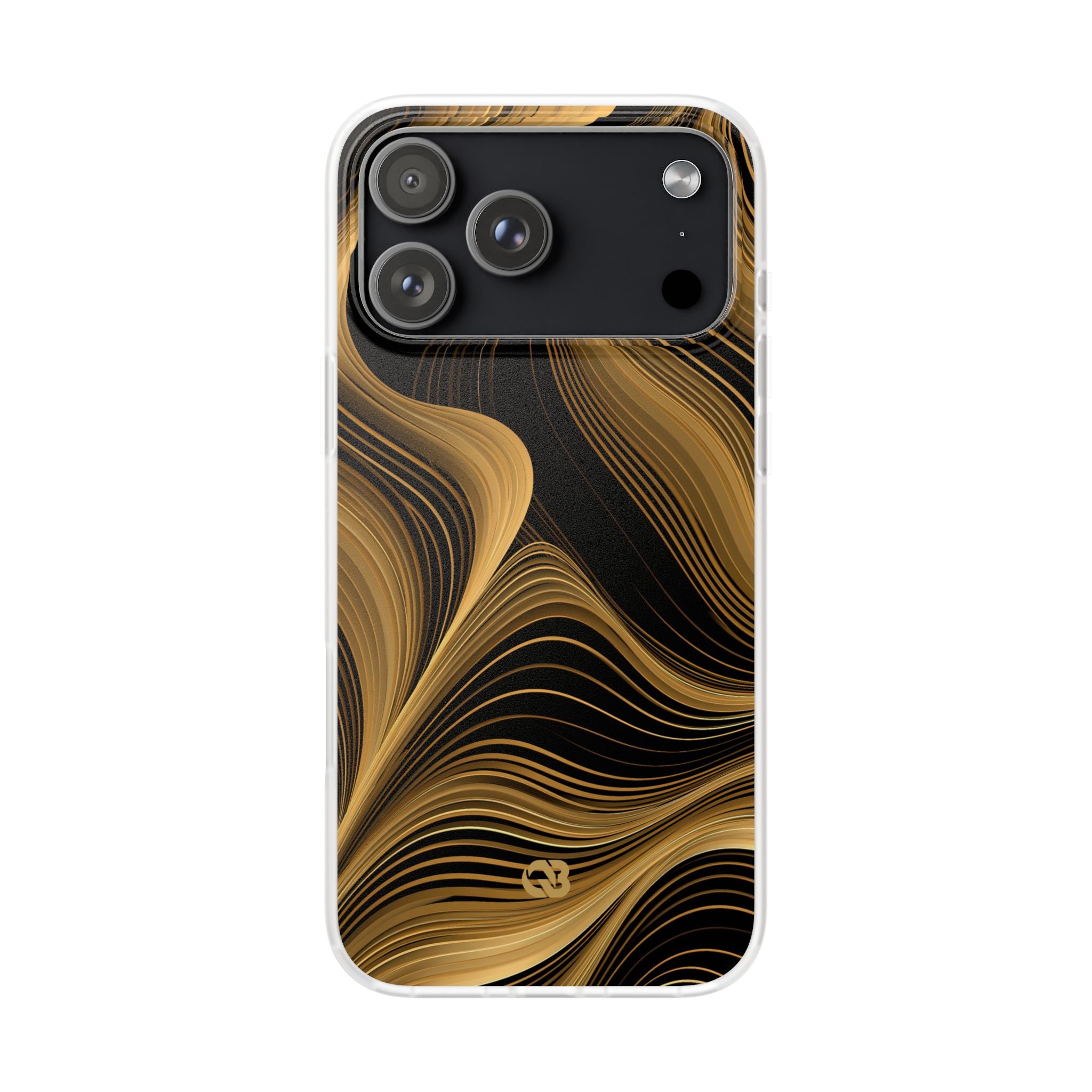 Gold Lite Phone Case for iPhone - Molten Copper Strands