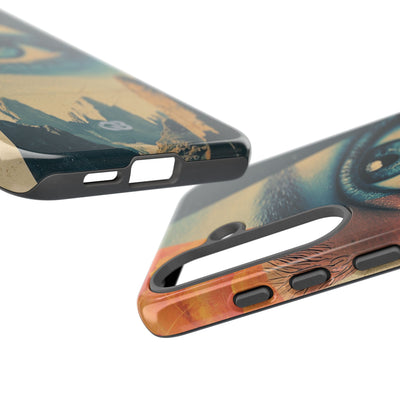 Fragmented Peak Gaze · Tough Phone Case for Samsung