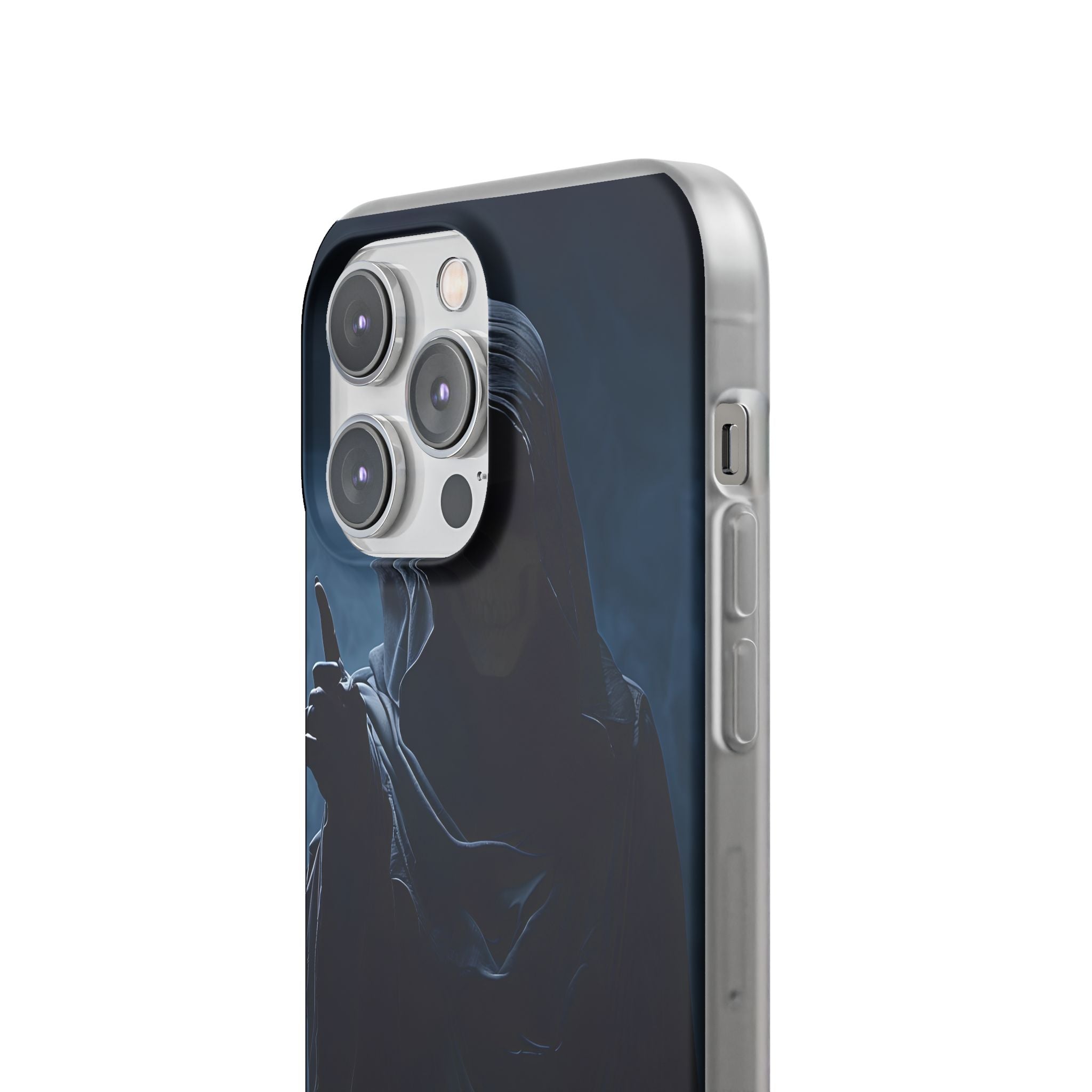 Shadow Harbinger Skull · Soft Phone Case for iPhone