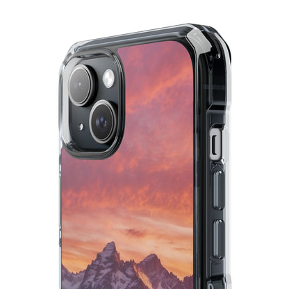 Snowy Peak Glow iPhone 15 Case - Impact