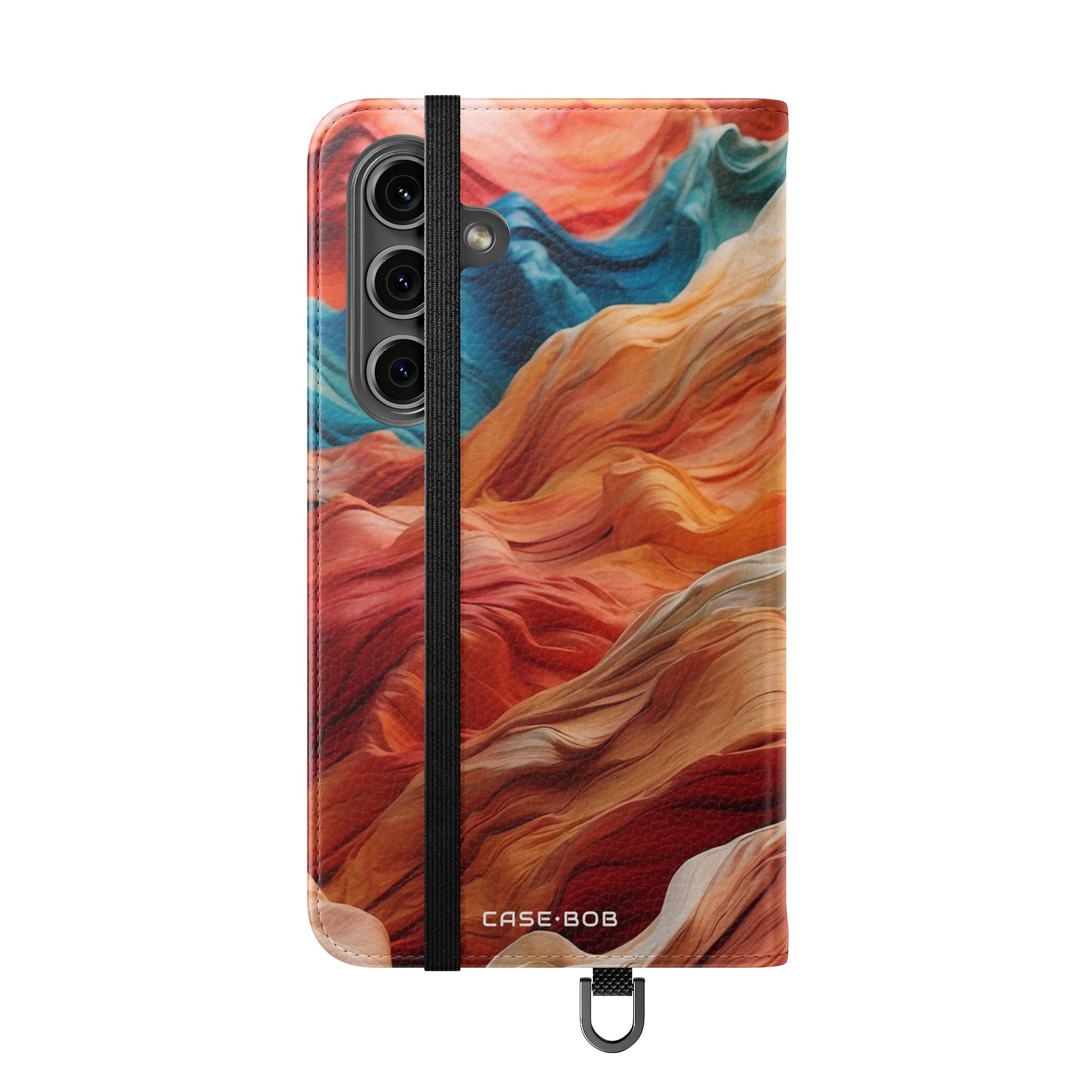 Fabric Peaks Sunset - Samsung S24 Case - Wallet