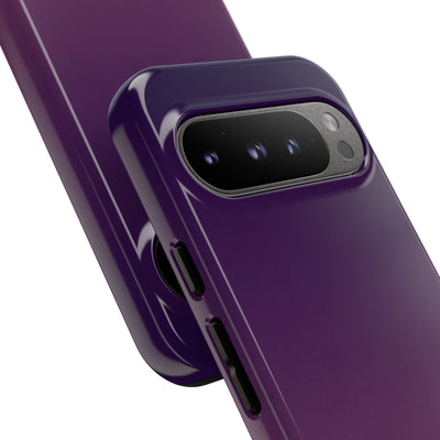 Purple Tough Phone Case for Google Pixel - Nocturnal Plum Fade