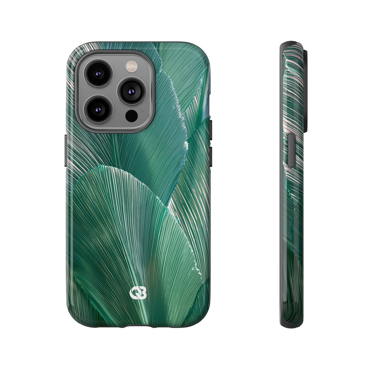 Translucent Fan Palm · Tough Phone Case for iPhone · Teal