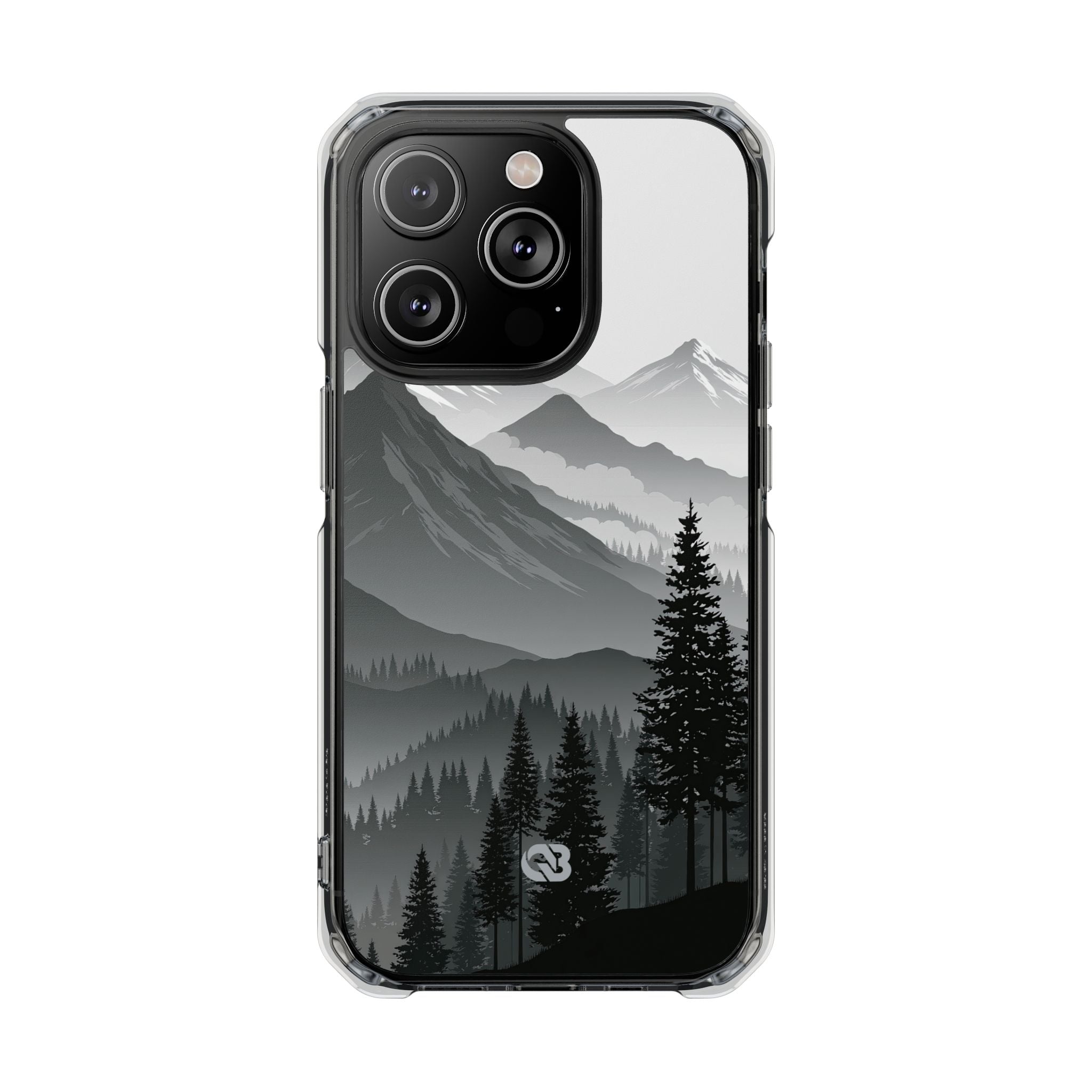 Grey Impact MagSafe Phone Case for iPhone - Granite Ridge Mist