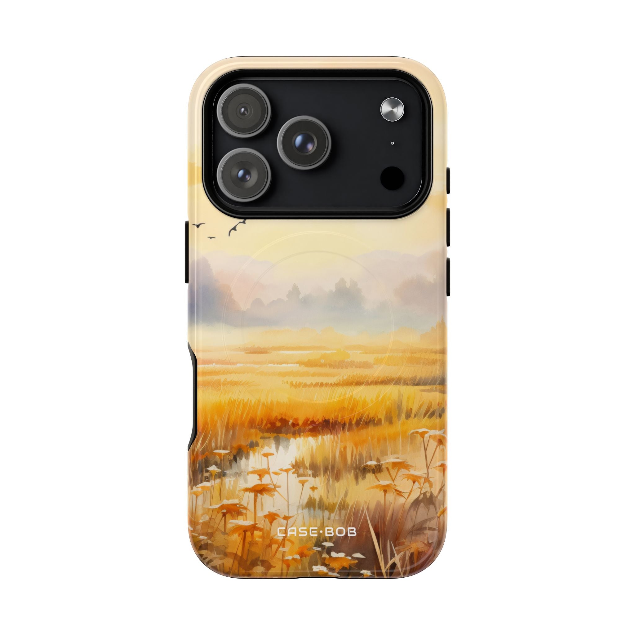 Glowing Sunrise iPhone 17 Pro Case - Tough+ - CASE•BOB