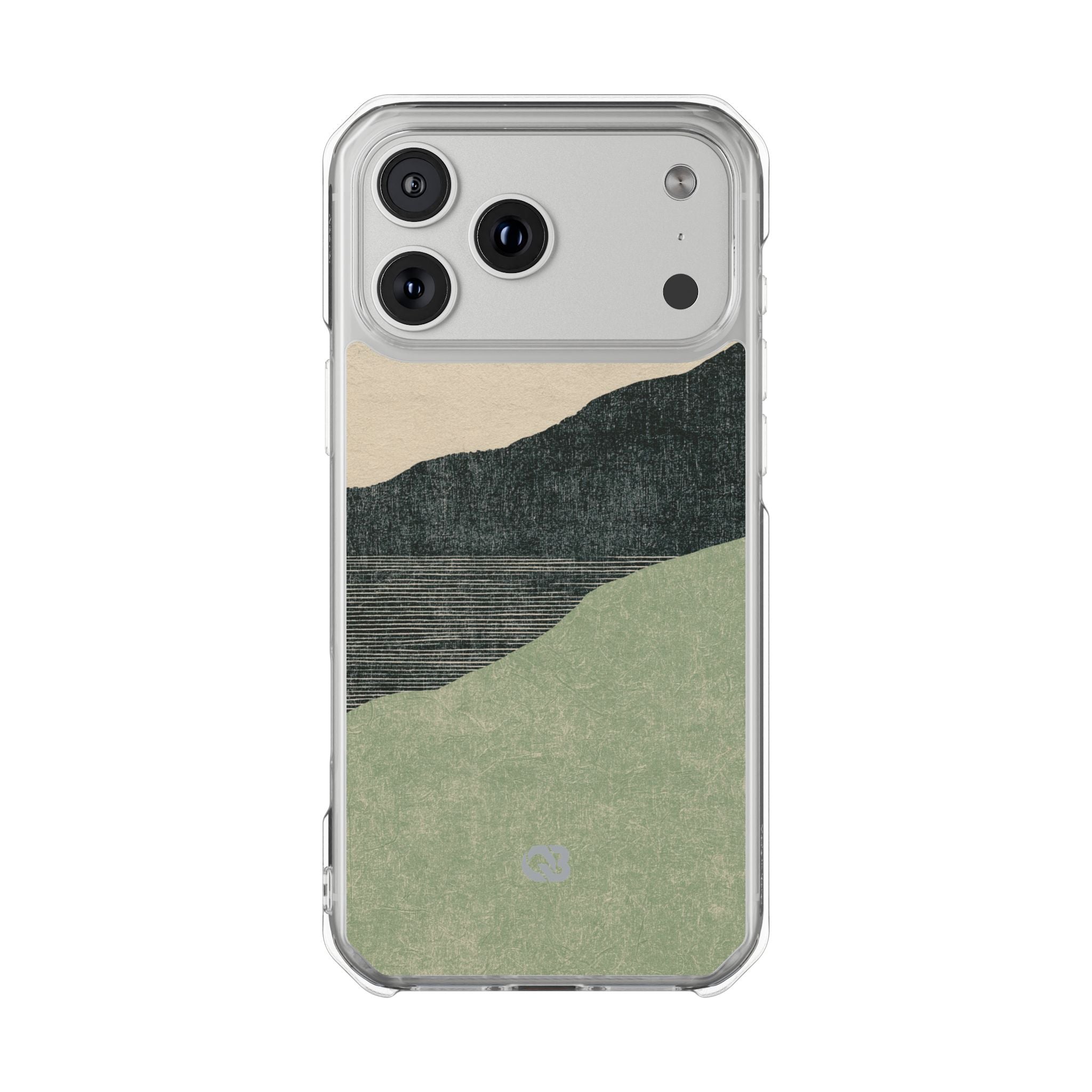 Green Impact MagSafe Phone Case for iPhone - Moss Ridge Grain