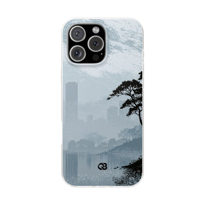 Grey Lite Phone Case for iPhone - Steel Slate Zen