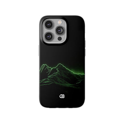 Nordic Mountain Contour · Lite Phone Case for iPhone ·  Black