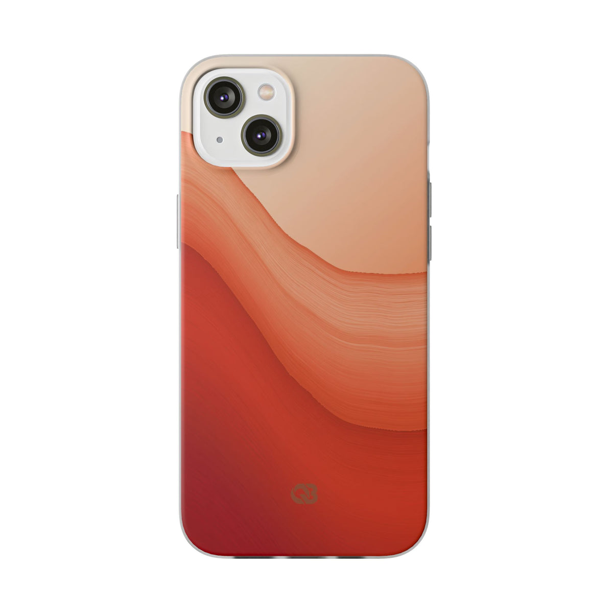 Terracotta Flow · Lite Phone Case for iPhone ·  Orange