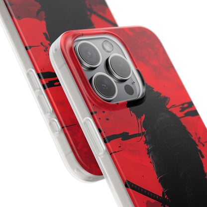 Crimson Samurai iPhone 15 Pro Max Case - Soft