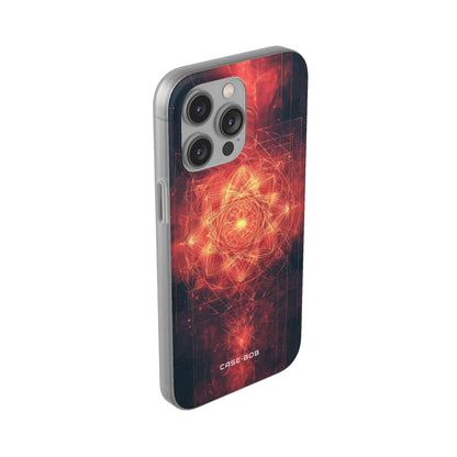 Radiant Mandala iPhone 14 Pro Max Skal - Mjuk