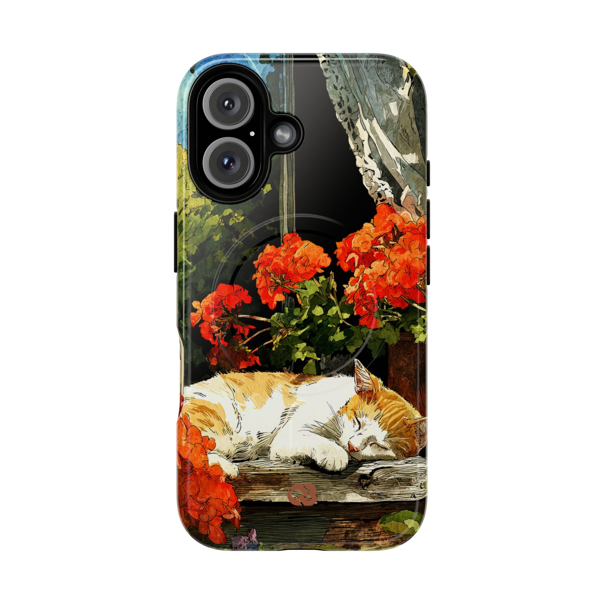 Sleeping Ginger Bloom · Tough+ Phone Case for iPhone · Magsafe