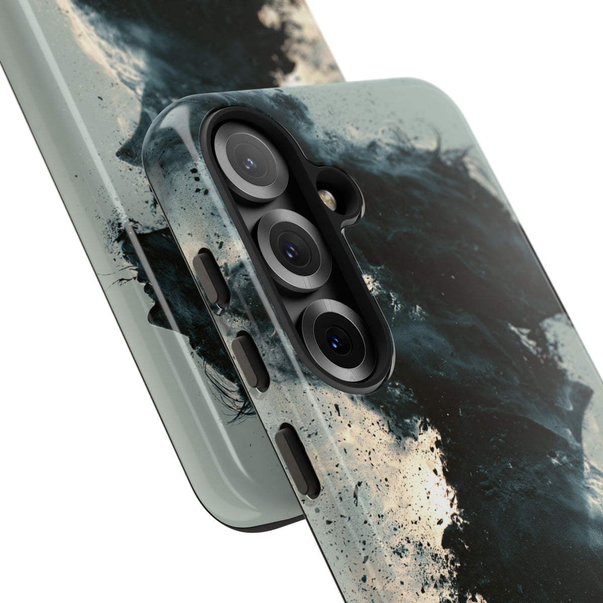 Ashen Dissolution · Tough Phone Case for Samsung · Black