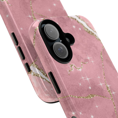 Rose Sparkle Marble · Tough Phone Case for iPhone