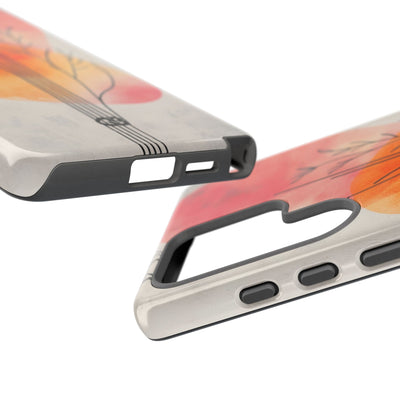 Crimson Bloom Lineage · Tough Etui na telefon Samsung