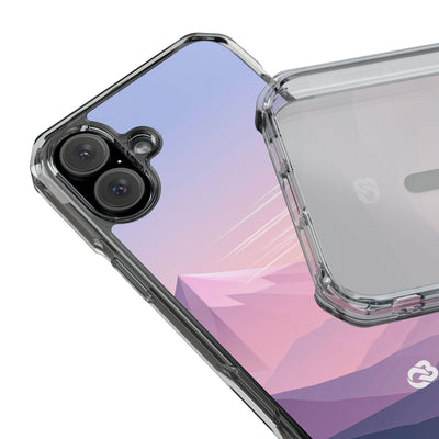 Purple Impact MagSafe Phone Case for iPhone - Lavender Alpine Dawn