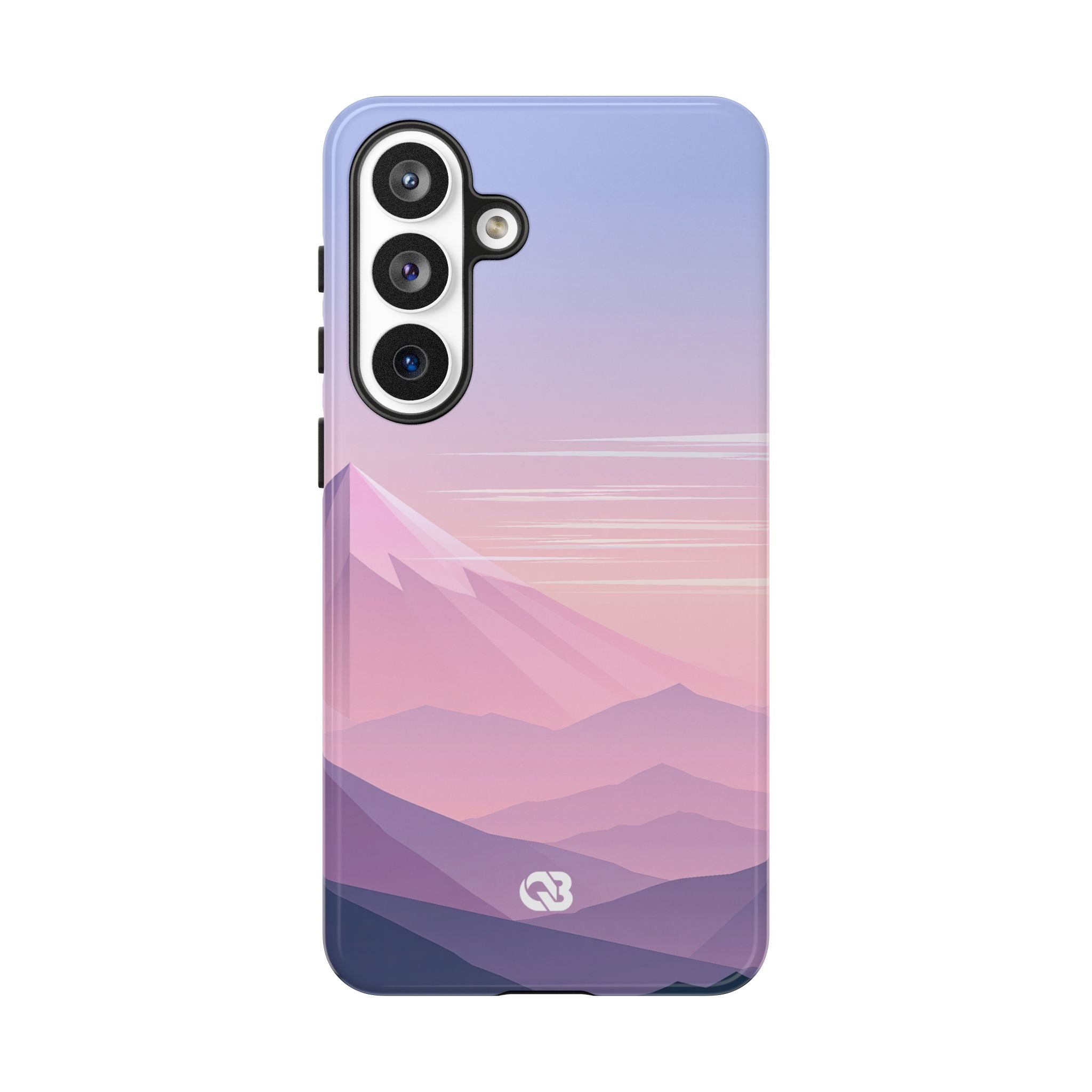 Purple Tough Phone Case for Samsung - Lavender Alpine Dawn