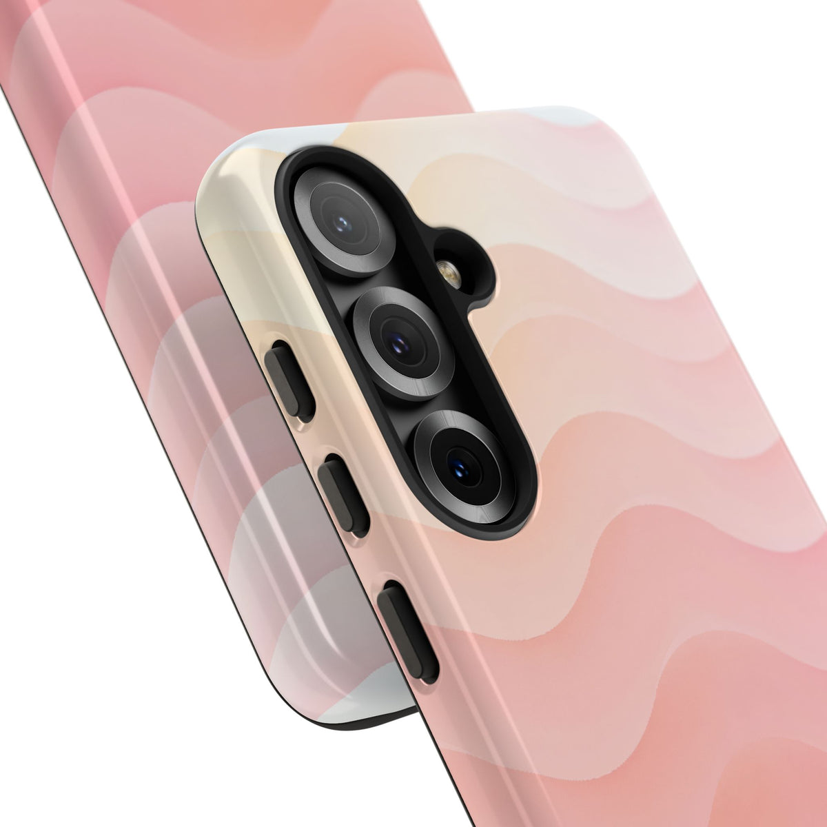 Blush Horizon Waves · Tough Phone Case for Samsung · Pink
