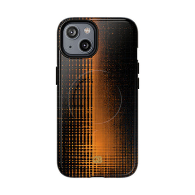 Amber Frequency · Tough 2.0 Magnetic Phone Case for iPhone · Orange