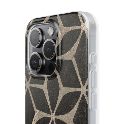 Concrete Mosaic Star · Lite Phone Case for iPhone ·  Black