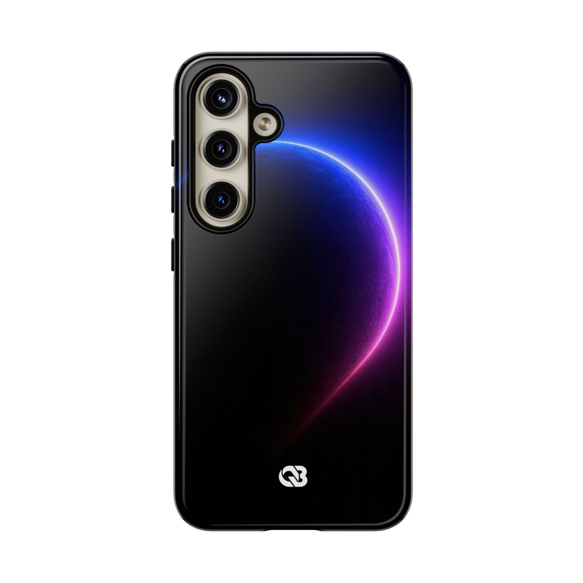 Luminous Eclipse · Tough Phone Case for Samsung · Black