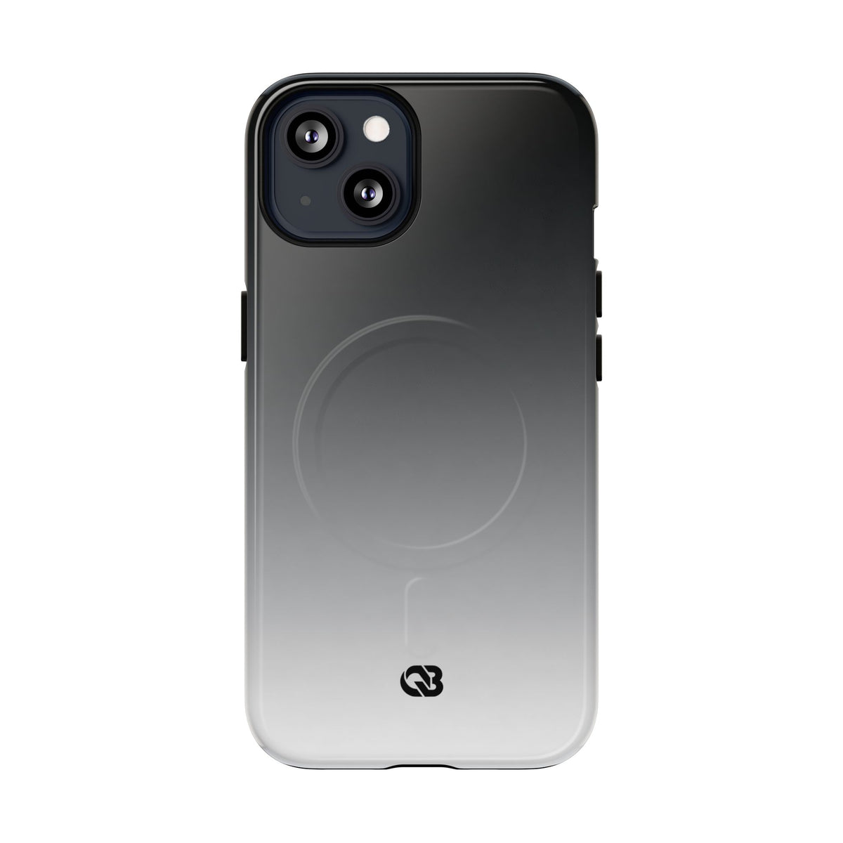 Noir Ombre Fade · Tough 2.0 Magnetic Phone Case for iPhone · Black