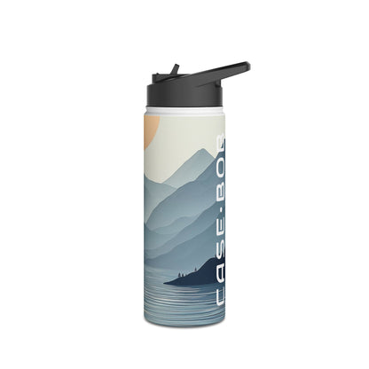 Pale Sun Horizon - Stainless Steel Water Bottle
