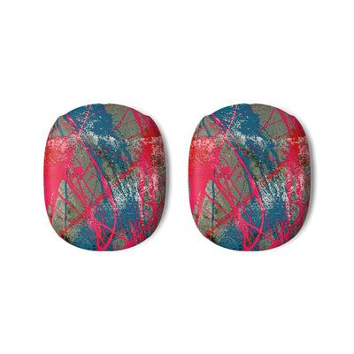 Neon Static Drip · Hard Case for AirPods Max · Pink