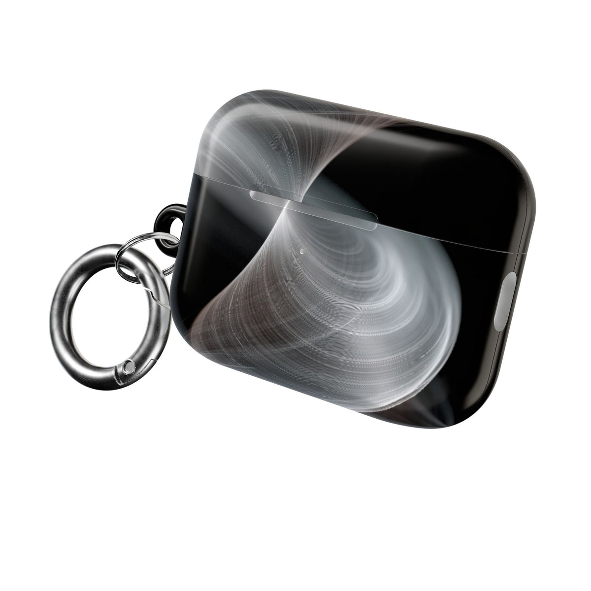 Luminous Vortex · Hard Case for AirPods & AirPods Pro · Black