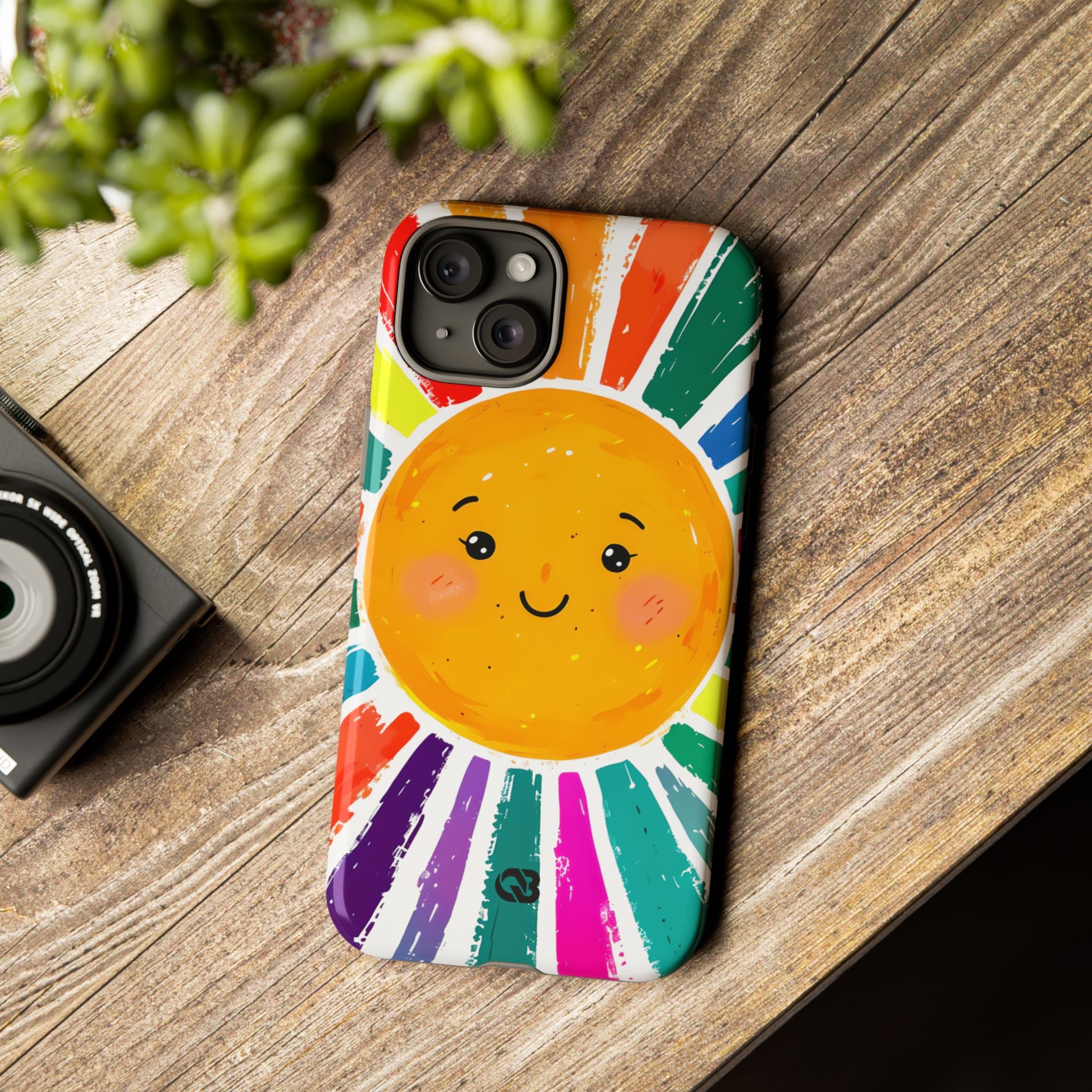 Vibrant Solar Smile · Tough Phone Case for iPhone