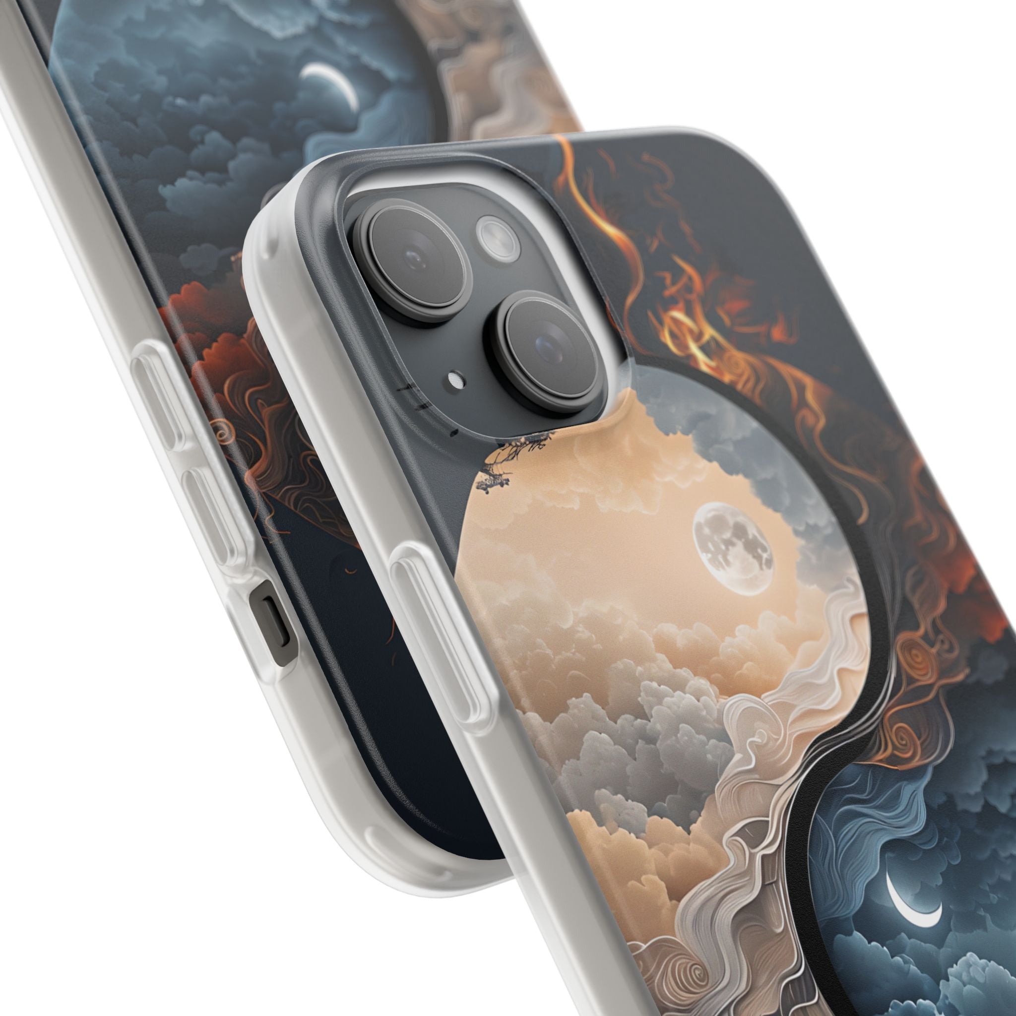 Cloud Ember Balance · Soft Handyhülle für iPhone