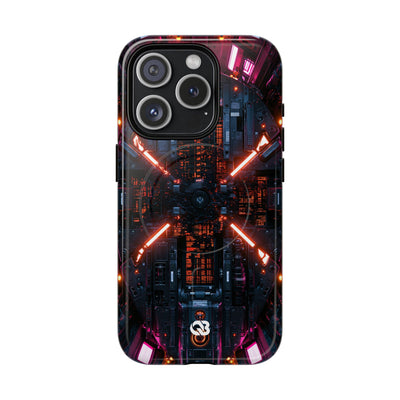 Cybernetic Reactor Core · Tough 2.0 Magnetic Phone Case for iPhone · Black